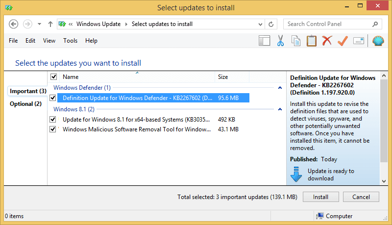 Offline Installer Microsoft Update